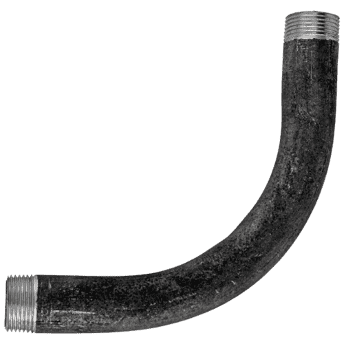 Отвод стальной шовный 90гр Дн 33.5х3.2 (Ду 25) резьба из труб по ГОСТ 3262-75 КАЗ