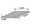 сталь констр г/к лист 100х1500х6000, марка ст20