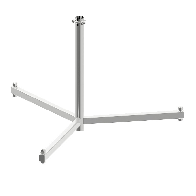 Фото безвинтовая тренога для молниеприемной мачты Безвинтовая тренога для молниеприемной мачты