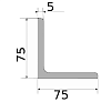 уголок 75х75х5, длина 12 м, марка с255