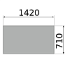 сталь листовая конструкционная г/к 4.2х710х1420, марка ст50