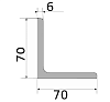 уголок низколегир 70х70х6, длина 12 м, марка ст09г2с-15