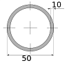 трубы х/д 50х10