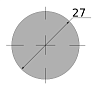 сталь сортовая х/т калиброванная круг 27, марка 40х
