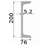 швеллер 20 у, длина 12 м, марка с255