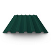 профнастил окраш  с20 0,45х1100(1150)х2000 ral 6005 зеленый мох, длина 2 м